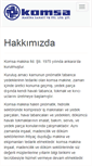 Mobile Screenshot of komsamakina.com